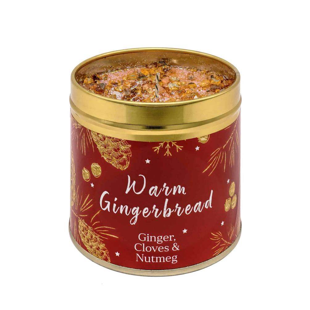 Best Kept Secrets Warm Gingerbread Elegance Tin Candle £8.99